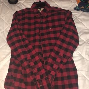 Men’s Hollister Flannel Button Down Shirt